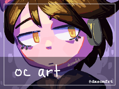 side eye . : oc art