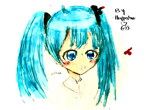 ୨୧ ||OPEN|| Draw Miku Contest! ୨୧ remix