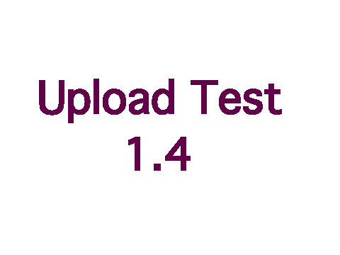 upload test from 1.4