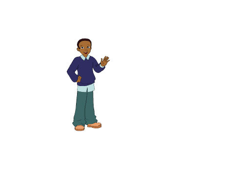 Billy turns into a cartoon 