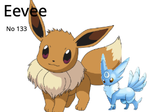 Eevee pokedex number