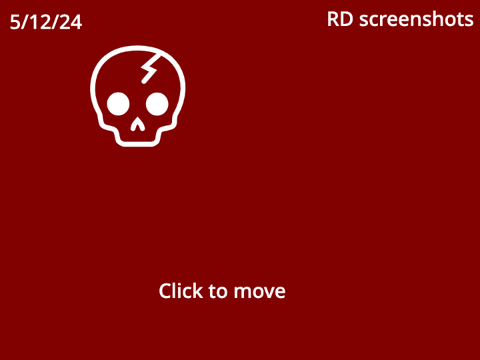 5/12/24 RD screenshots