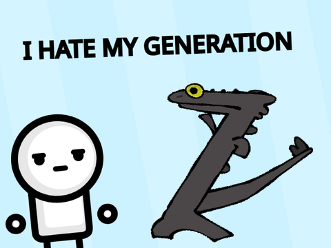 I Hate My Generation | #animation