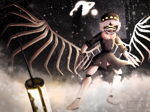 Wings of Steel - Murder Drones Fanart 