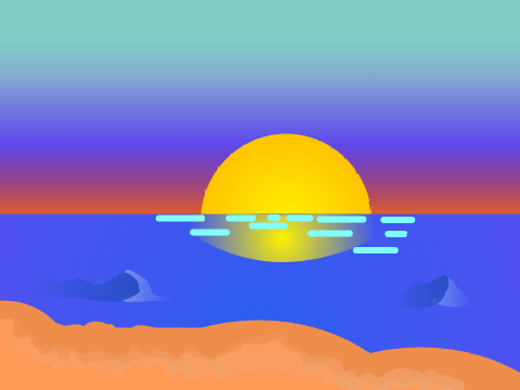 A day's end