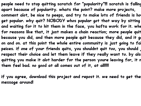 please read if you really care.