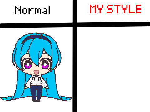 I will make your oc look cool (hopefully) remix