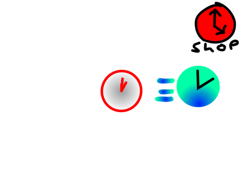 Weird clock