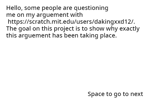 My side of the story on dakingxxd12
