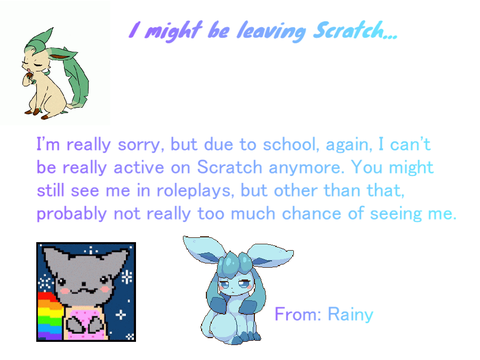 Having a hiatus with Scratch?