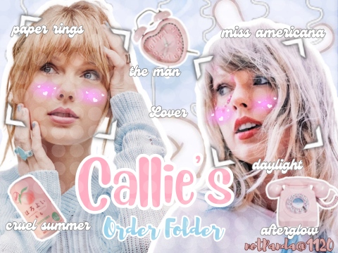 Callie's Order Folder {closed}