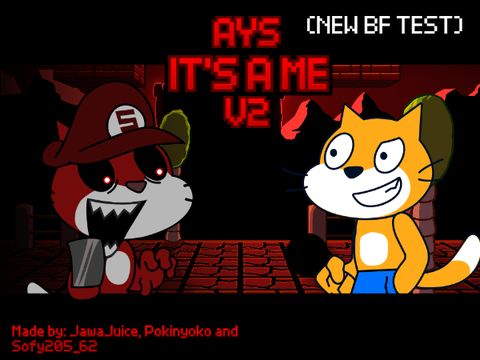 New BF Sprite Test (IT'S A ME V2)
