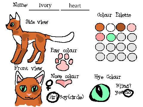 Warrior Cats Create a Cat Character! remix