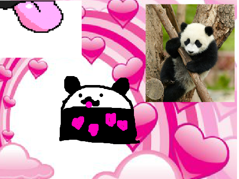 im a cute panda