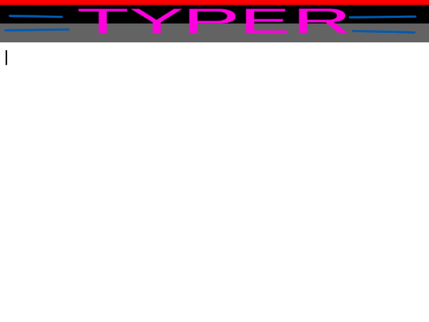 Scuffed Typer