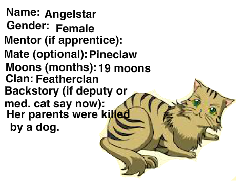 Warriors New Clans (Angelstar)