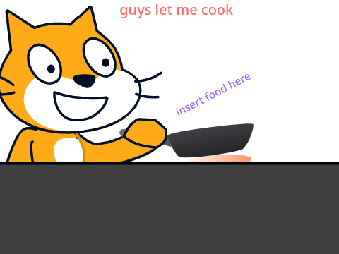 I'm cooking