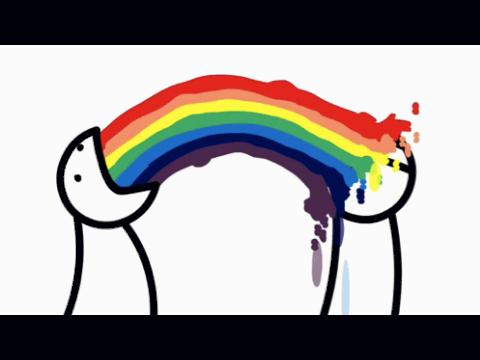 ASDFMovie with sounds reversed