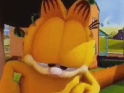 Garfield knows where Rose lives
