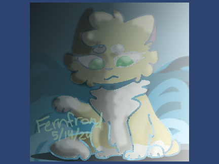 another digi art (Fernfrond)