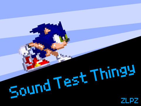 Sonic Sound Test Thingy