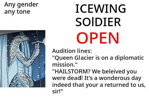 My auditions :>