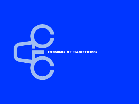 General Cinema Corporation - Coming Attractions (1960s or 1970s, Blue Backdrop)