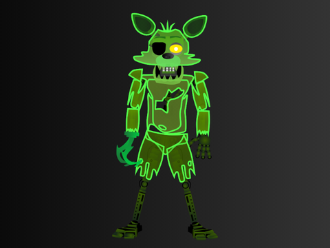 Radioactive foxy vector