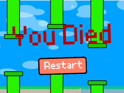 One Sprite Flappy Bird