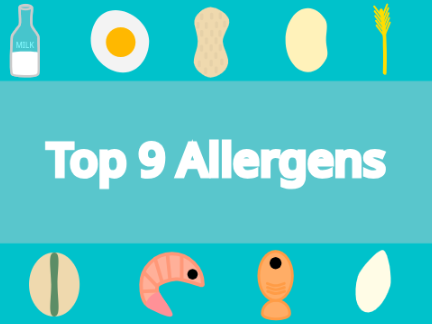 Top 9 Allergens