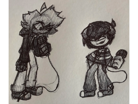 t for t cover + stupid 17bucks style doodles