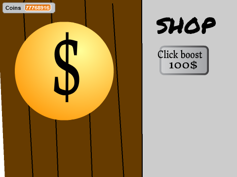 Random coin clicker
