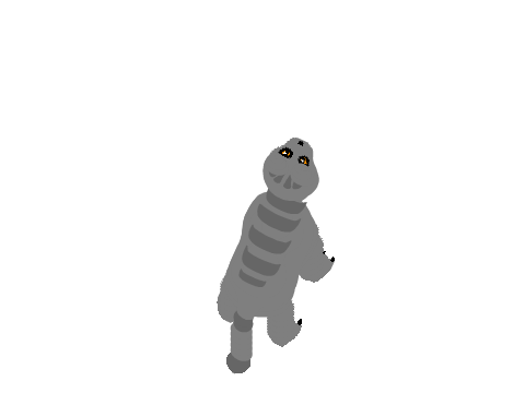 3D tabby cat test