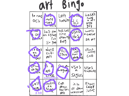 Art bingo remix