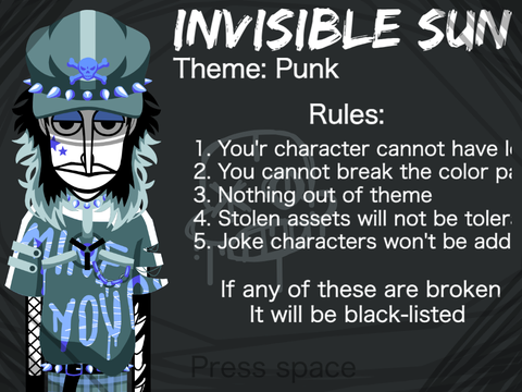 Punk Man - Invisible Sun Signup