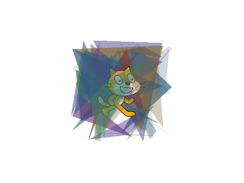 Transparent Triangle Fill