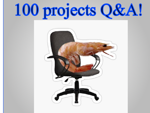 Q&A - 100 PROJECTS! 