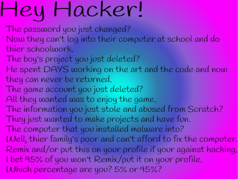 Hey Hacker! Remix! remix remix please
