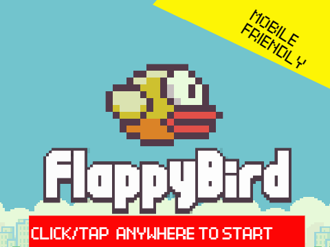Flappy Bird (MOBILE FRIENDLY!)