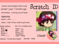 robindragonman Scratch ID