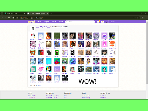 100 FOLLOWERS!!! 