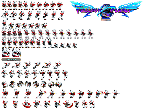 Spade the panda FP2 Sprites 