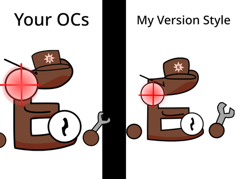 Give me Your OCs and I will design for you remix remix