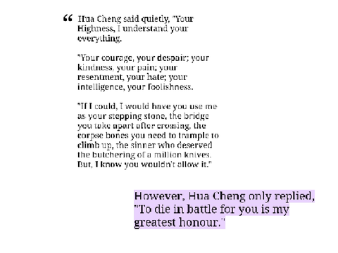 hua cheng quotes that broke me