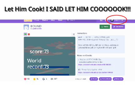 World Record on Bound