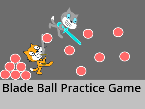 Blade ball practice game
