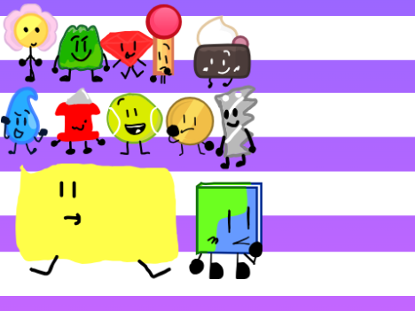 Add your favorite BFB/BFDI/TPOT character in your style!! [12]