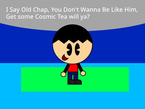Cosmic Tea - Stormy Ocean (comic)