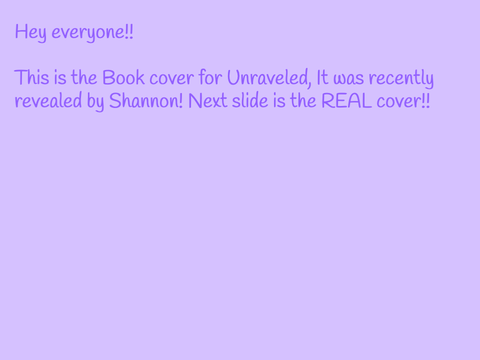 KOTLC Book 9.5 : Unraveled