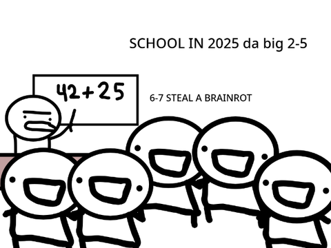 Schools in 2025 be like